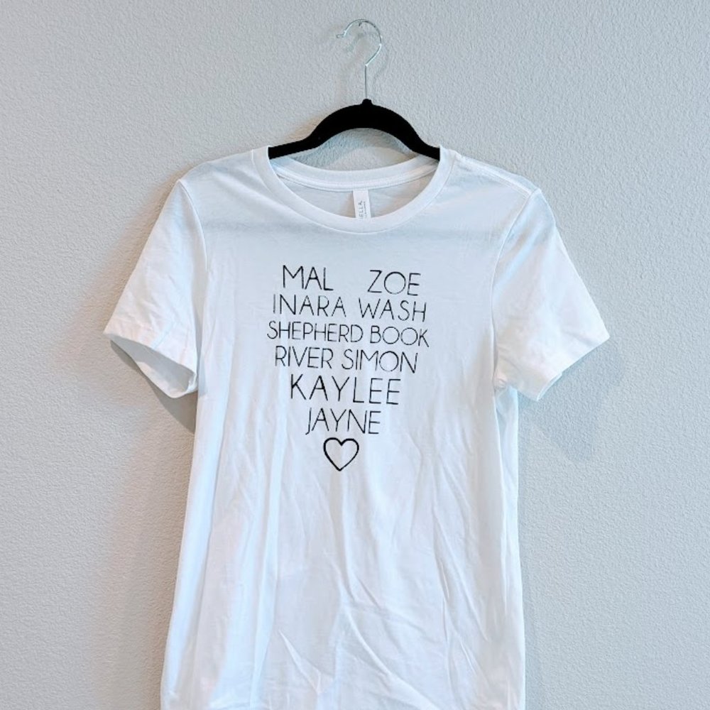Handmade Etsy Firefly/Serenity Fandom T-Shirt